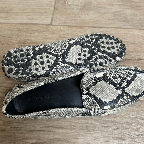 M.Gemi The Felize Snake Moccasins Driving Shoes - Picture 5 of 16